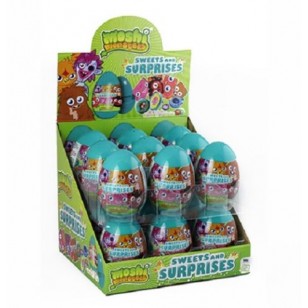 Moshi Monsters Sweets And Surprise Egg 10 G (Pack Of 18